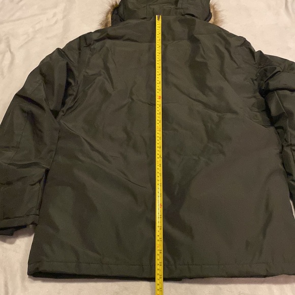 BNWT JACK & JONES Parka w/ faux fur hood M:L - Picture 3 of 7